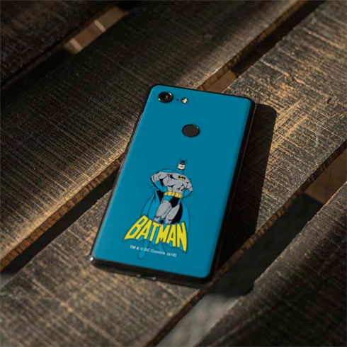 DC Comics Batman Classic Art Pose Google Pixel 3 XL Skin